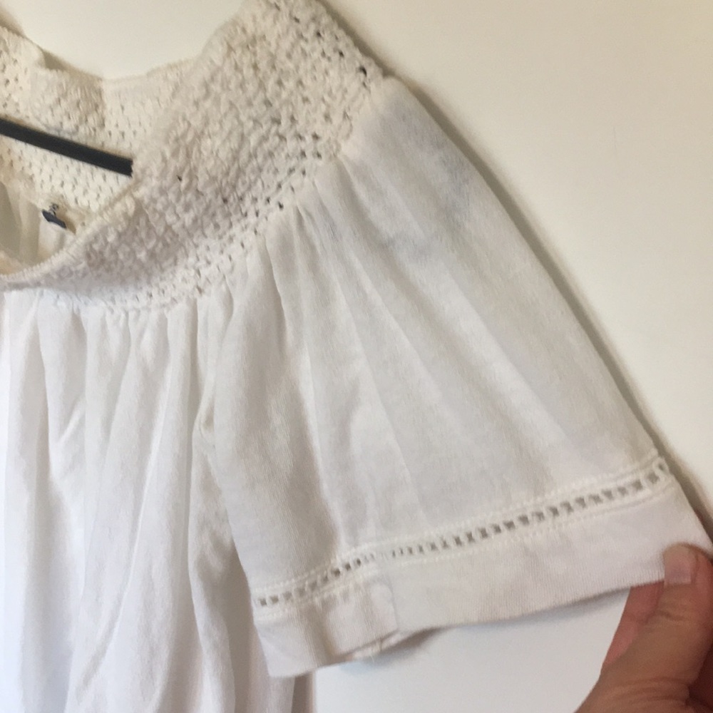ROXY White Crop Top - Picture 6 of 7